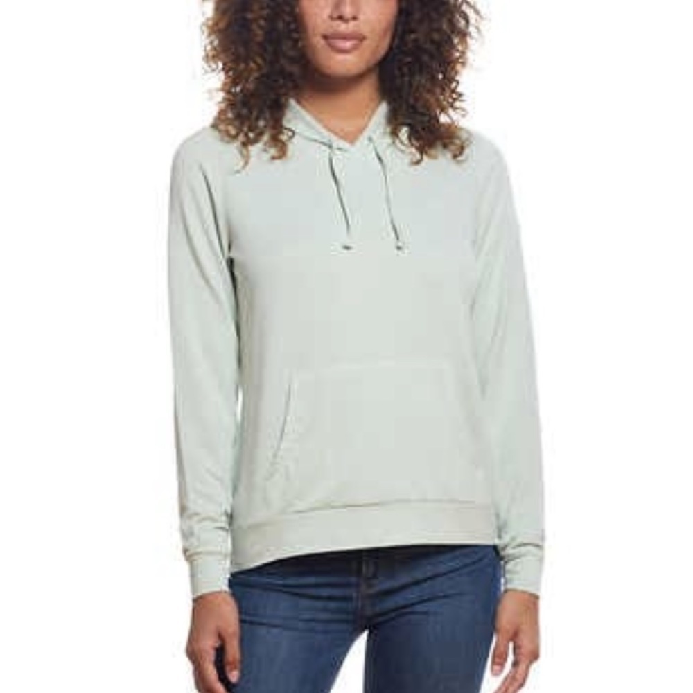NWT Weatherproof Vintage Gingham Hoodie Size:L